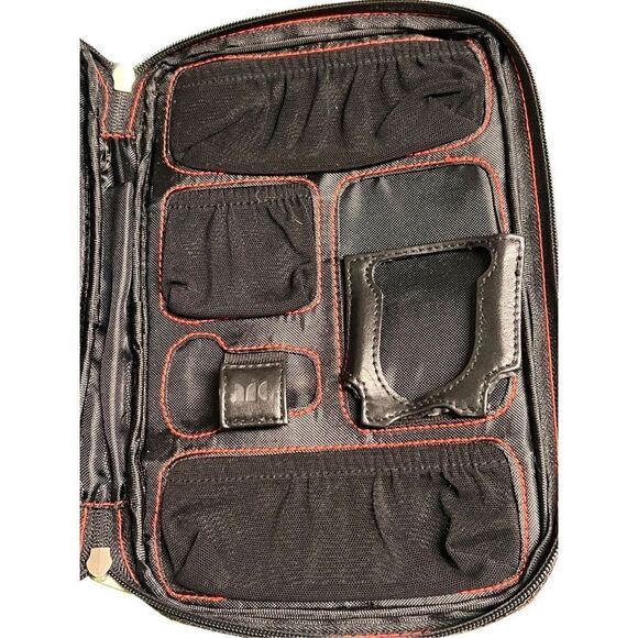 Monster Electronics Brown Travel Organizer Case Pouch Credit Card Heavy Duty - Picture 6 of 6